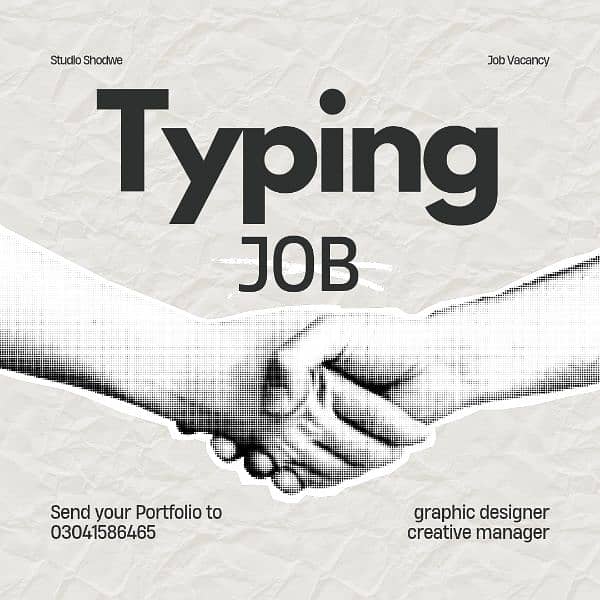 online job/Typing job/Assignment work/writing work/remote job/data ent 0