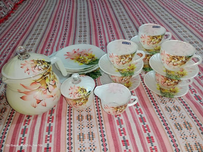 original gemya glass tea set 0