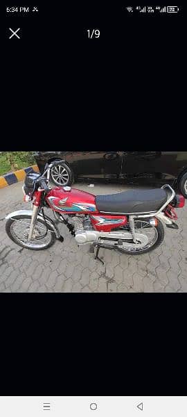 Honda 125 2023 model 1st owner Islamabad no 1