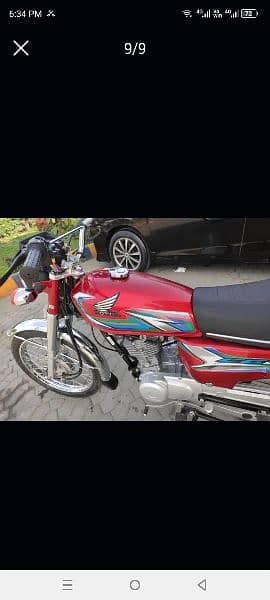 Honda 125 2023 model 1st owner Islamabad no 4