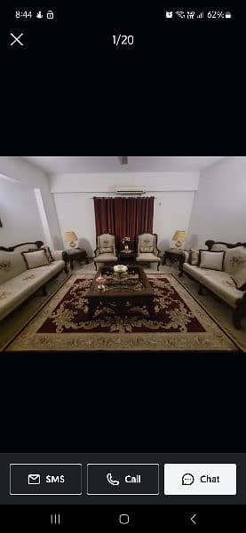 Sheesham 7 seater Sofa set 5