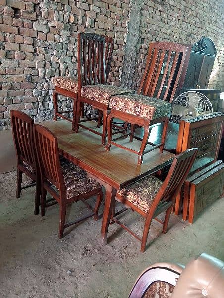 dining table with chairs/dining for sale 1