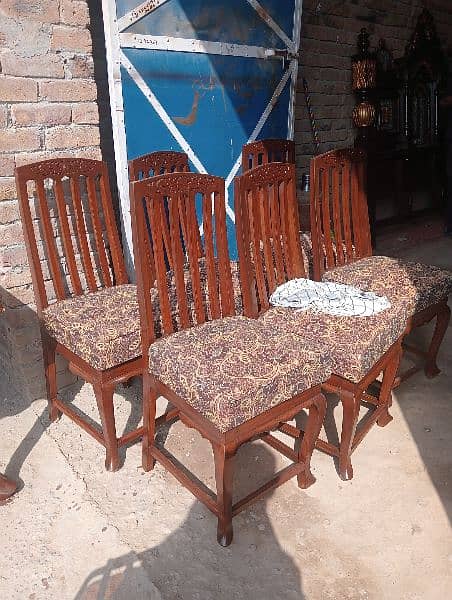 dining table with chairs/dining for sale 3