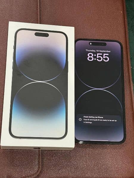 I phone 14 pro max JV 256 space black 0