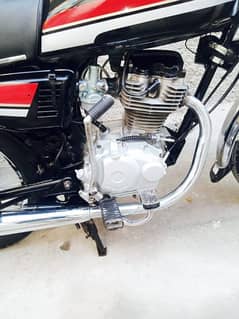 Honda 125 cc complete file 2003 model Lahore number 0