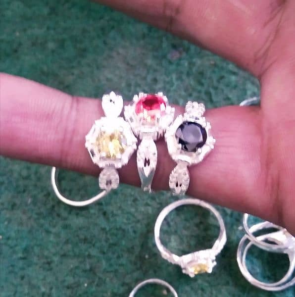 Ladies rings in chandi 3