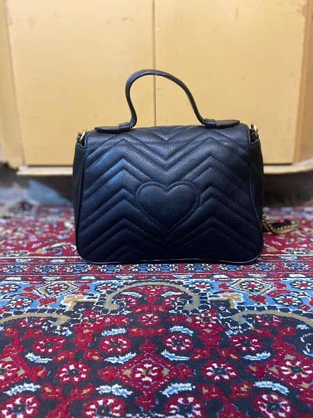 Gucci GG Leather Marmont bag 3