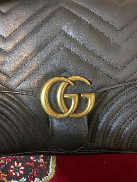 Gucci GG Leather Marmont bag 8