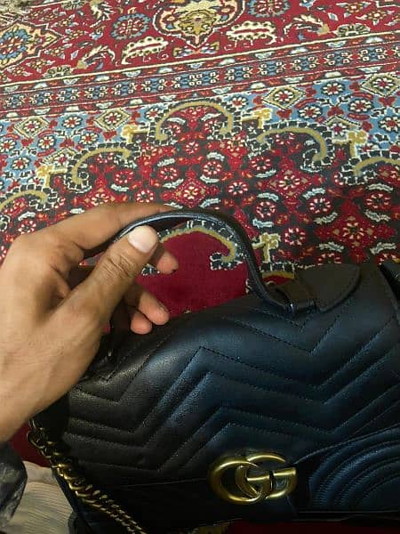 Gucci GG Leather Marmont bag 10