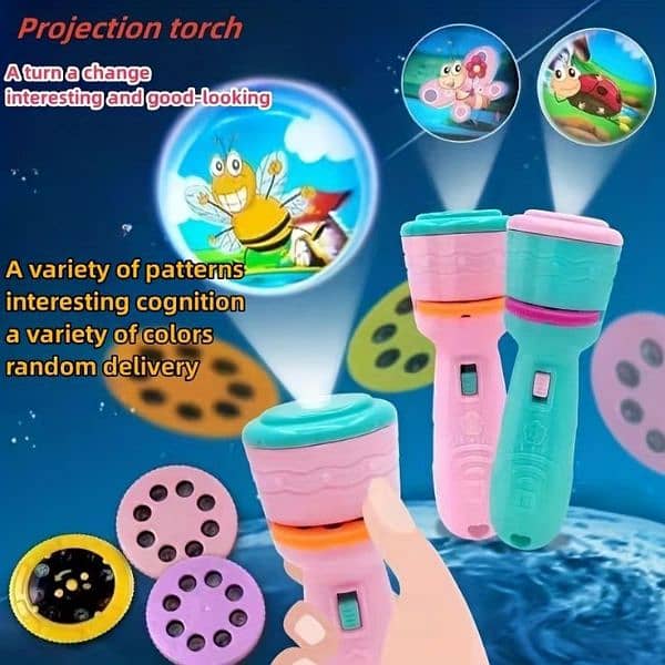 projection flashlight for kids 3