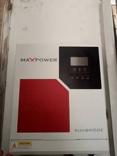 Solar Panel and maxpower inverter