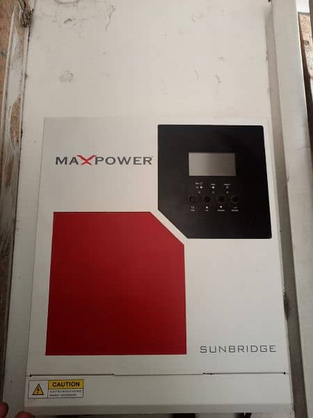 Solar Panel and maxpower inverter 0