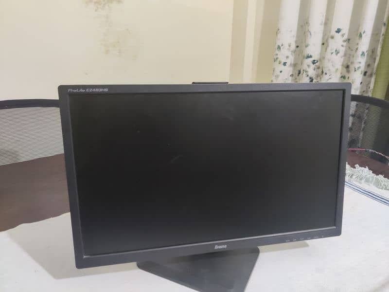 Iyama 24 inch Led black color, 1080p 3