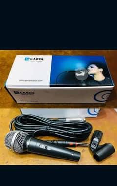 Carol GS-55 Dynamic Microphone - Vocal + Cable