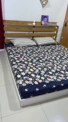 king size floor bed from habitt without mattress