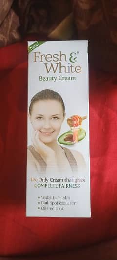 fresh White beauty cream