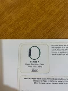 Apple Watch series 7 41mm green