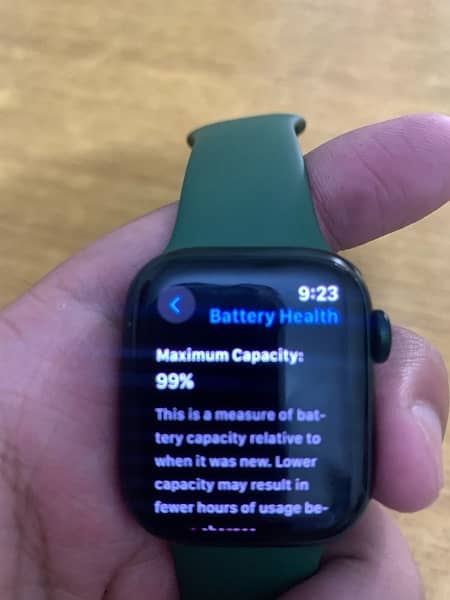 Apple Watch series 7 41mm green 1