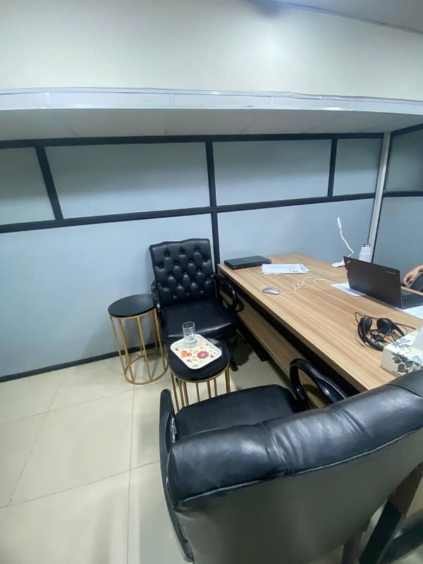 furnish non furnish Office for rent in gulberg for (Call center + Software house + Marketing office and other setup as you want 1