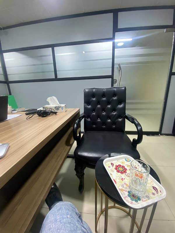 furnish non furnish Office for rent in gulberg for (Call center + Software house + Marketing office and other setup as you want 4