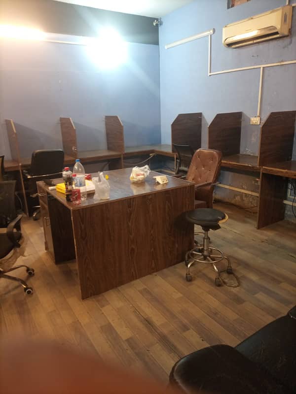 Furnish Non Furnish Office For Rent In Gulberg For (Call Center + Software House + Marketing Office And Other Setup As You Want) 1