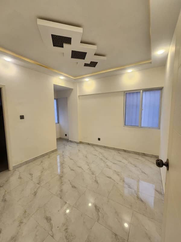 Ideally Located Corner Flat For sale In Gulshan-e-Iqbal Town Available 12