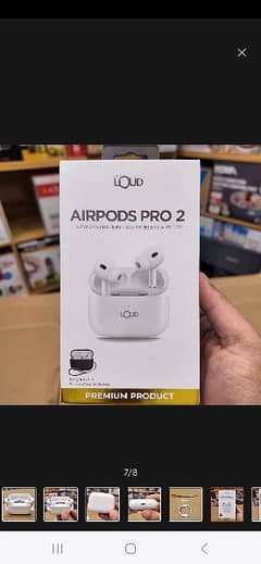 Loud Airpods Pro 2 Premium Quality  With 6 Month Warrenty