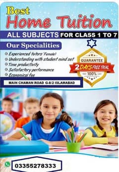 Home tuition available