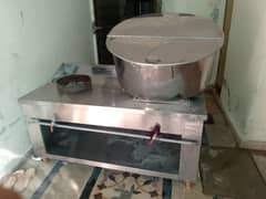 Commercial Steel Dagcha with big stove and stand