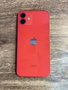 iphone 12 Red Non pta 10/10  water pack with E sim 0