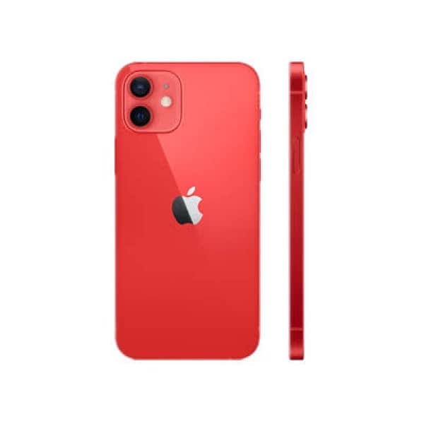 iphone 12 Red Non pta 10/10  water pack with E sim 2