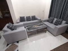 6 Seater Sofa Set for Sale which includes 3 seater 2 seater and 1. 0