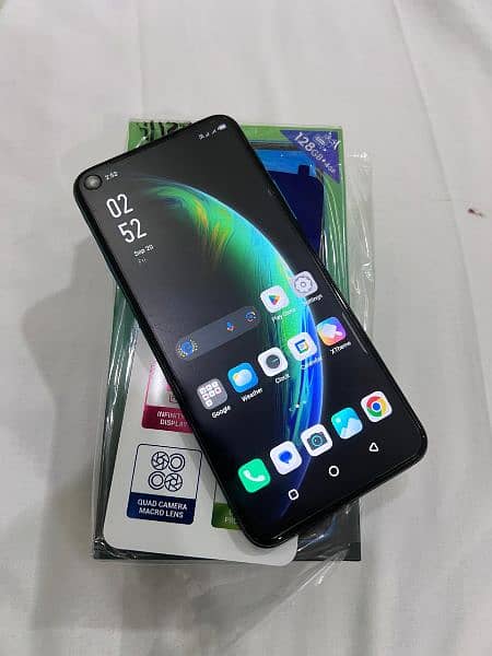 Infinix hot 9 4/128gb pta approve duel sim with box 1