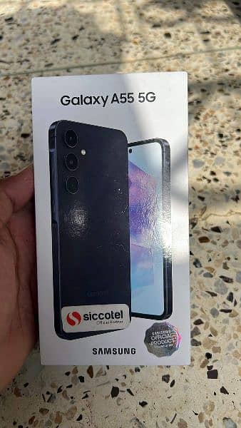 Samsung A55 blue colour just 15 days used 3