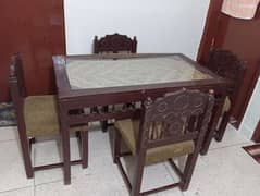 Dining table with 4 chairs