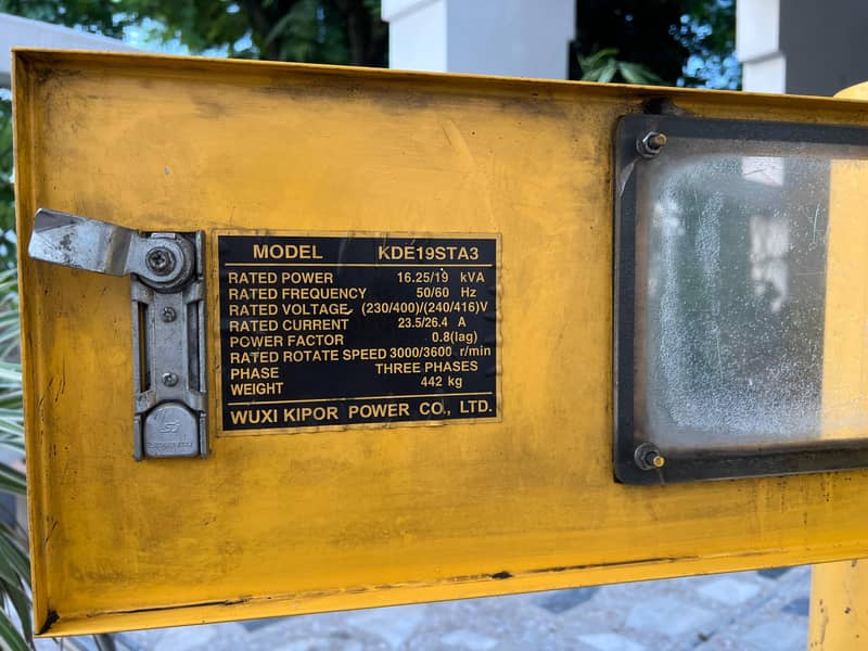 16 KVA Kipor Generator 4