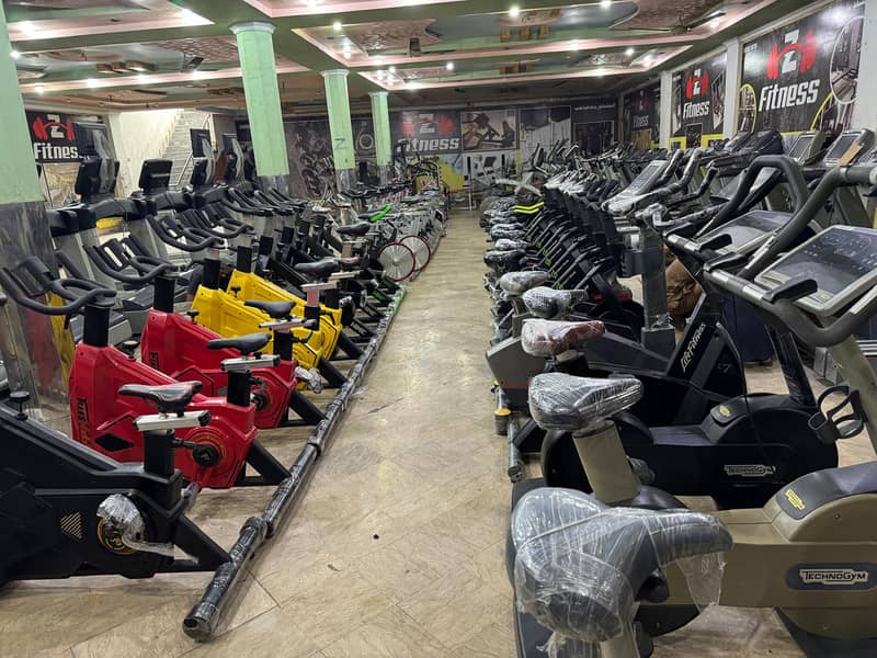 Exercise Bikes || Ellipticals || Gym Cycle || spin bike for sale 1