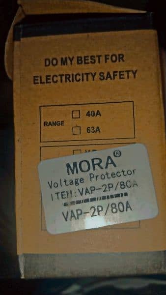 MORA SOLAR VOLT PROTECTION 80a 3