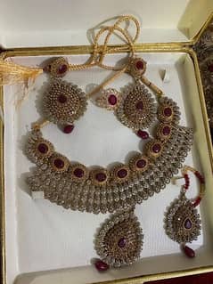 bridal Jewellry sets and lehnga