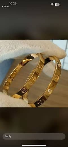 golden bangles