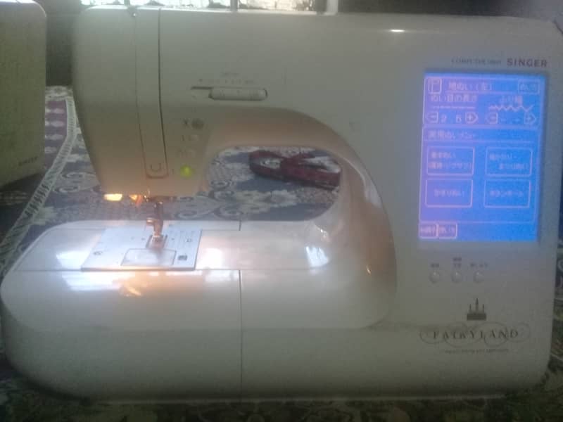 Juke juki embroidery sewing auto cutter 4