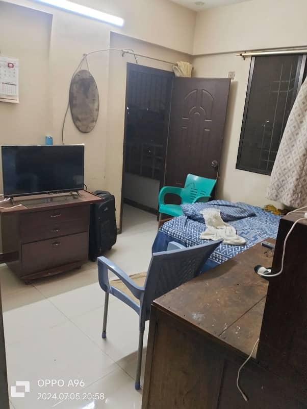 4th Floor 2 Bed Lounge Flat With Roof For Sale In Gulshan Block 1 5