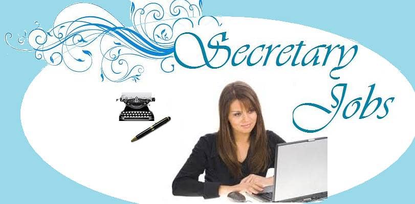 Female Secretary required for office 0