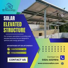 Elevated Solar Structures Manufacture 0