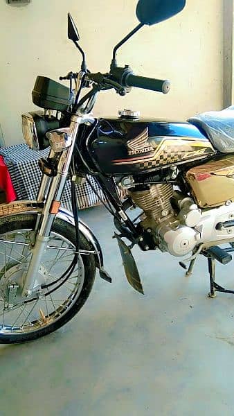 Honda CG 125 gold edition 2024 1