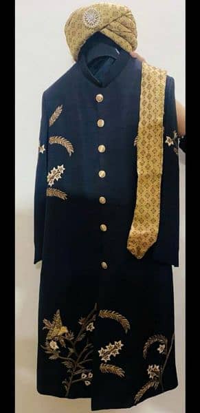 groom sherwani with kulla 2