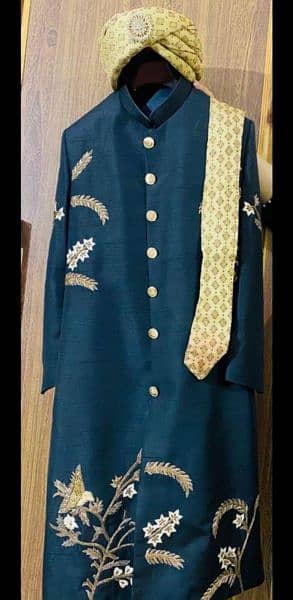 groom sherwani with kulla 4