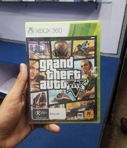 Xbox 360 Gta 5 Original Cd 2 DvDs 0