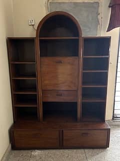 Solid wood shelf/cabinet/cupboard