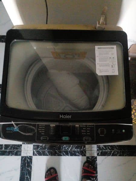 Haier washing machine fully automatic 10/10 1